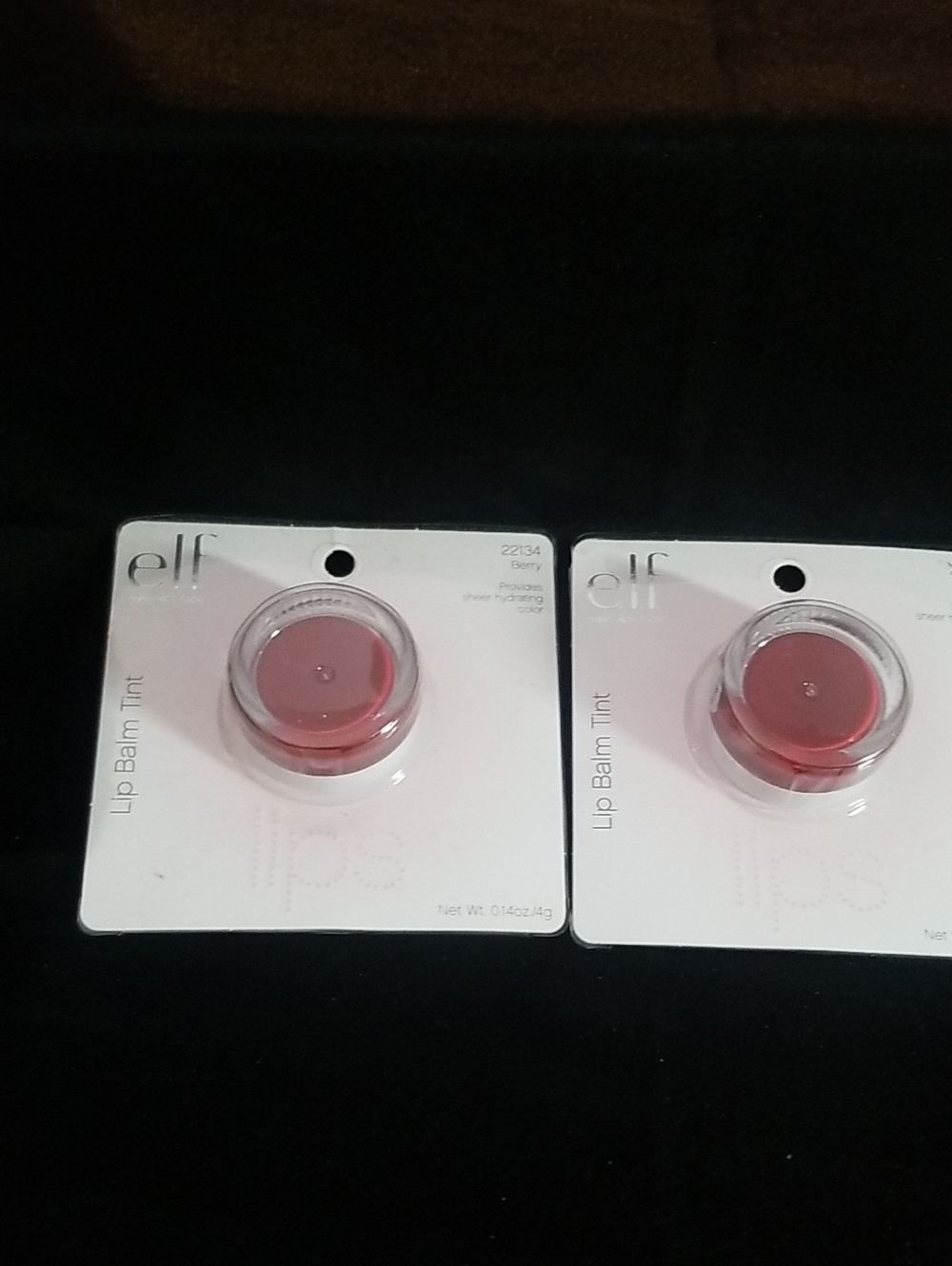 ELF Pink Tinted Lip Balm Pot -2 New In Box